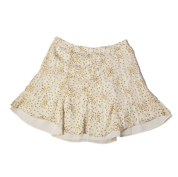 4SIENNA Cream Chiffon A-Line Skirt - Picture 2 of 4